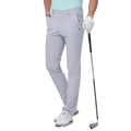 GoPlayer Men's Super Elastic Perforated Golf Trousers (Light Gray) 2024