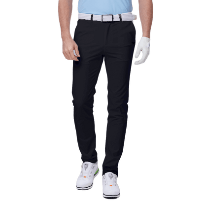 GoPlayer Men's Super Elastic Perforated Golf Trousers (White) 2024