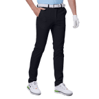 GoPlayer メンズ 超弾性穴あきゴルフ パンツ (ホワイト) 2024