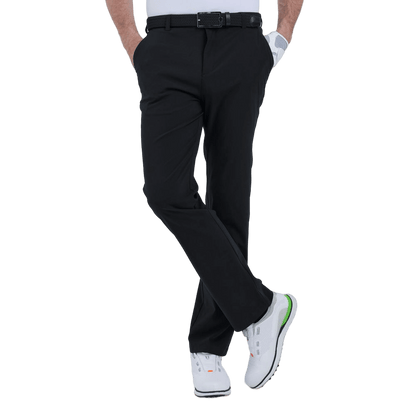 GoPlayer Men's Super Elastic Perforated Golf Trousers (White) 2024