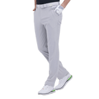 GoPlayer Men's Super Elastic Perforated Golf Trousers (White) 2024