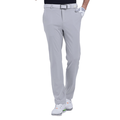 GoPlayer Men's Super Elastic Perforated Golf Trousers (White) 2024