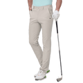 GoPlayer Men's Super Elastic Perforated Golf Trousers (White) 2024