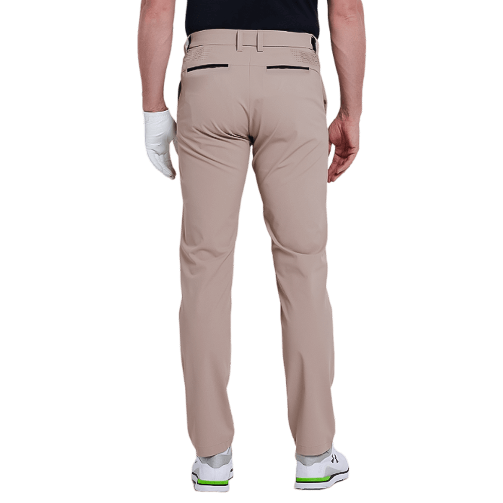 GoPlayer メンズ 吸湿速乾ゴルフパンツ（カーキ）2025
