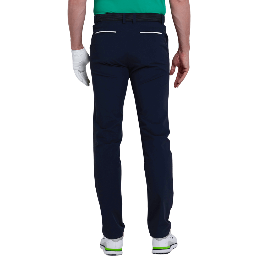 GoPlayer メンズ 吸湿速乾ゴルフパンツ (ネイビーブルー) 2025