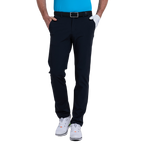 GoPlayer Men's Elastic Waist Punching Golf Pants (Black)