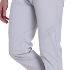 GoPlayer Men's Elastic Waist Punching Golf Pants (Cold Gray)