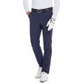 GoPlayer Men's Autumn and Winter Elastic Waist Golf Pants (Navy Blue)