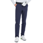 GoPlayer Men's Autumn and Winter Elastic Waist Golf Pants (Navy Blue)