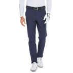 GoPlayer Men's Autumn and Winter Elastic Waist Golf Pants (Navy Blue)