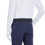 GoPlayer Men's Autumn and Winter Elastic Waist Golf Pants (Navy Blue)