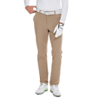 GoPlayer Men's Autumn and Winter Elastic Waist Golf Pants (Khaki)