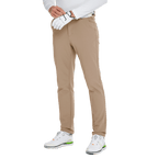 GoPlayer Men's Autumn and Winter Elastic Waist Golf Pants (Khaki)