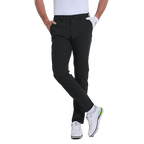 GoPlayer メンズ エラスティック ゴルフパンツ (ブラック)