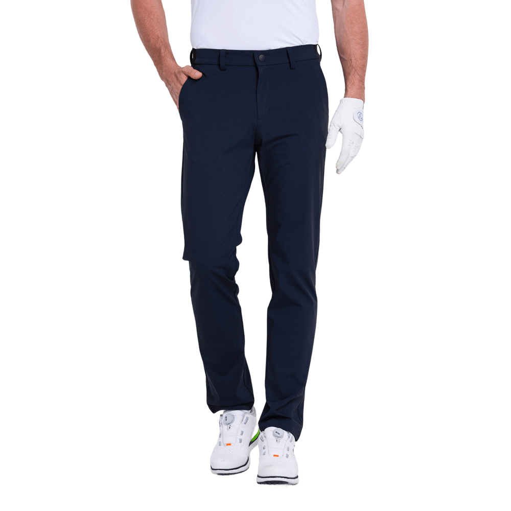 GoPlayer男彈性高爾夫長褲(藏青)