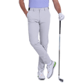 GoPlayer男彈性高爾夫長褲(淺灰)