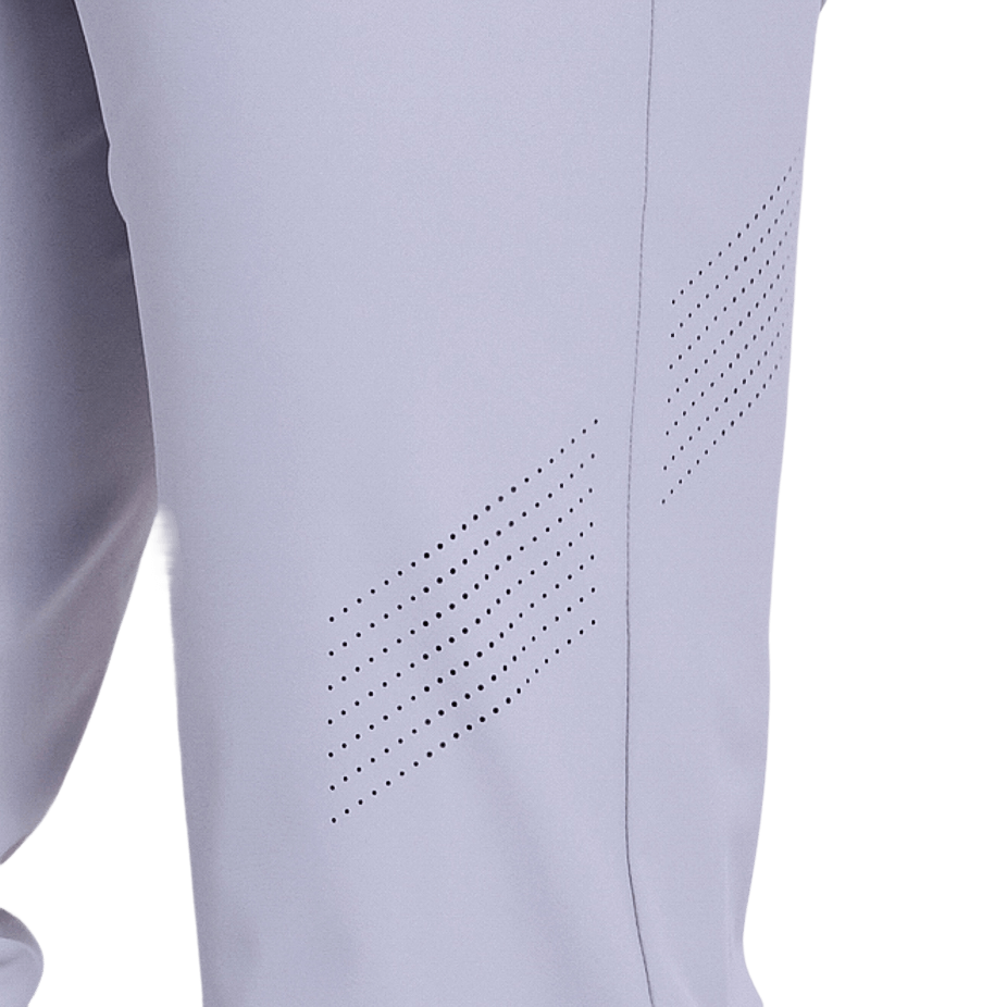 GoPlayer男彈性高爾夫長褲(淺灰)