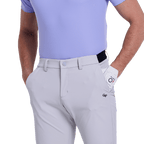GoPlayer男彈性高爾夫長褲(淺灰)