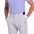 GoPlayer Men's Elastic Golf Pants (Light Gray)