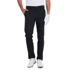 GoPlayer男彈性斜紋高爾夫長褲(黑)