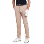 GoPlayer男彈性斜紋高爾夫長褲(卡其)