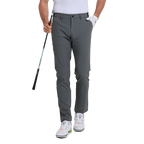 GoPlayer Men's 4-Way Stretch Golf Pants (Dark Gray)
