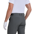 GoPlayer Men's 4-Way Stretch Golf Pants (Dark Gray)