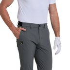 GoPlayer Men's 4-Way Stretch Golf Pants (Dark Gray)