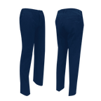 GoPlayer Men's Elastic Waist Golf Pants (Dark Blue)