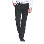 GoPlayer Men's Elastic Waist Golf Pants (Dark Gray)