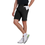 GoPlayer Men's Elastic Waist Quick Dry Shorts (Black) 2026