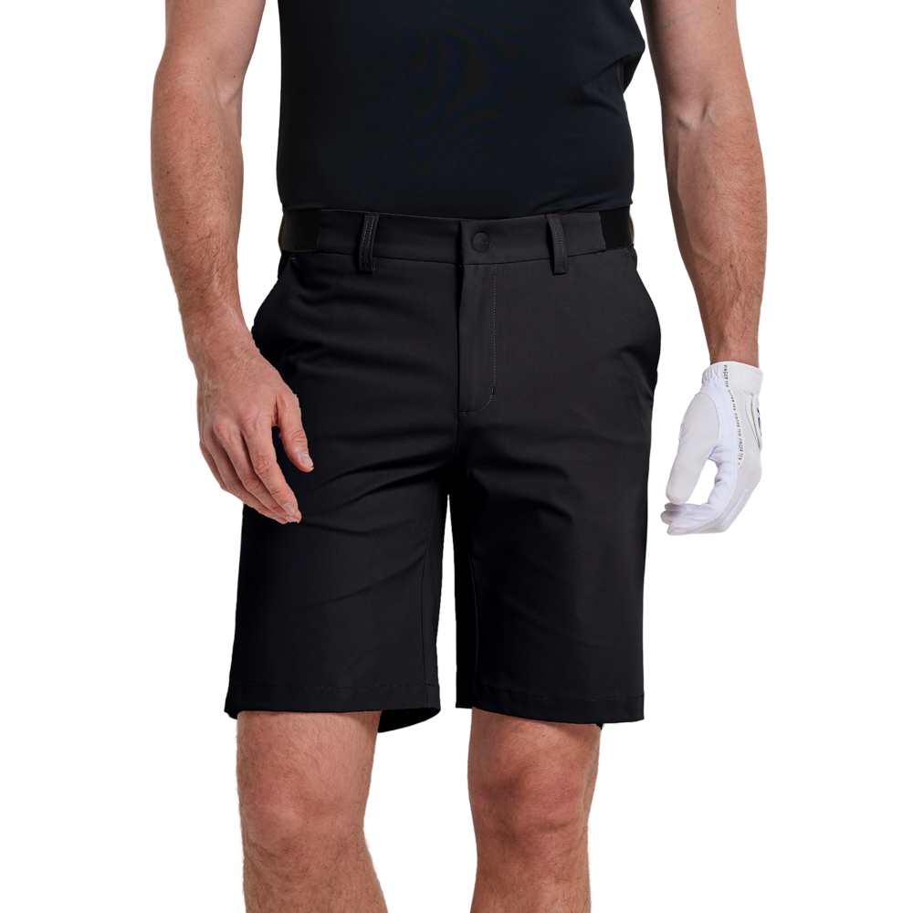 GoPlayer Men's Elastic Waist Quick Dry Shorts (Black) 2026
