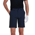 GoPlayer Men's Elastic Waist Quick-Dry Shorts (Navy) 2026