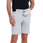 GoPlayer Men's Elastic Waist Quick Dry Shorts (Light Grey) 2026