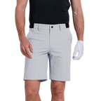 GoPlayer Men's Elastic Waist Quick Dry Shorts (Light Grey) 2026