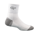 GoPlayer メンズ 竹炭エアクッション ミッドチューブ スポーツ ソックス ホワイト