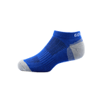 GoPlayer メンズ 竹炭エアクッション スポーツ アンクル ソックス (ブルー)
