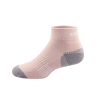 GoPlayer women's bamboo charcoal ankle sports socks (pink)