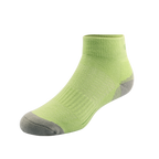 GoPlayer women's bamboo charcoal ankle sports socks (green)