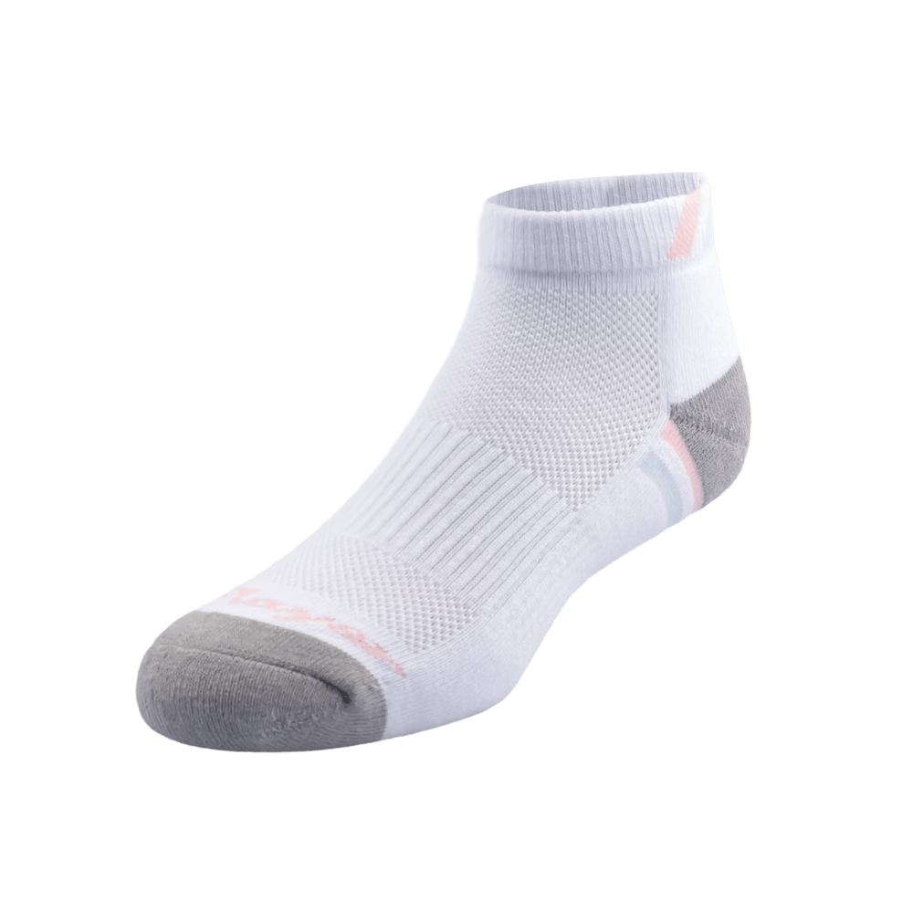 GoPlayer Women's Golf Bamboo Charcoal Socks (White)