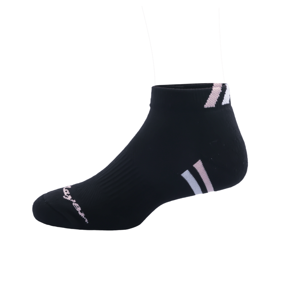 GoPlayer レディース ゴルフ バンブー チャコール ソックス (ブラック)