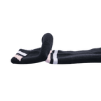 GoPlayer レディース ゴルフ バンブー チャコール ソックス (ブラック)