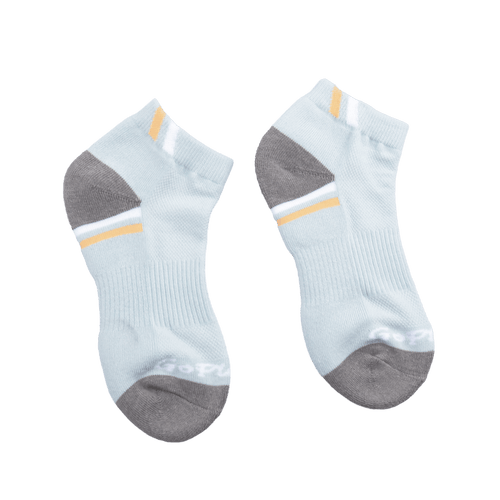 GoPlayer Women's Golf Bamboo Charcoal Socks (Light Blue)
