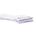 GoPlayer women's golf thick-soled bamboo charcoal socks (white powder)