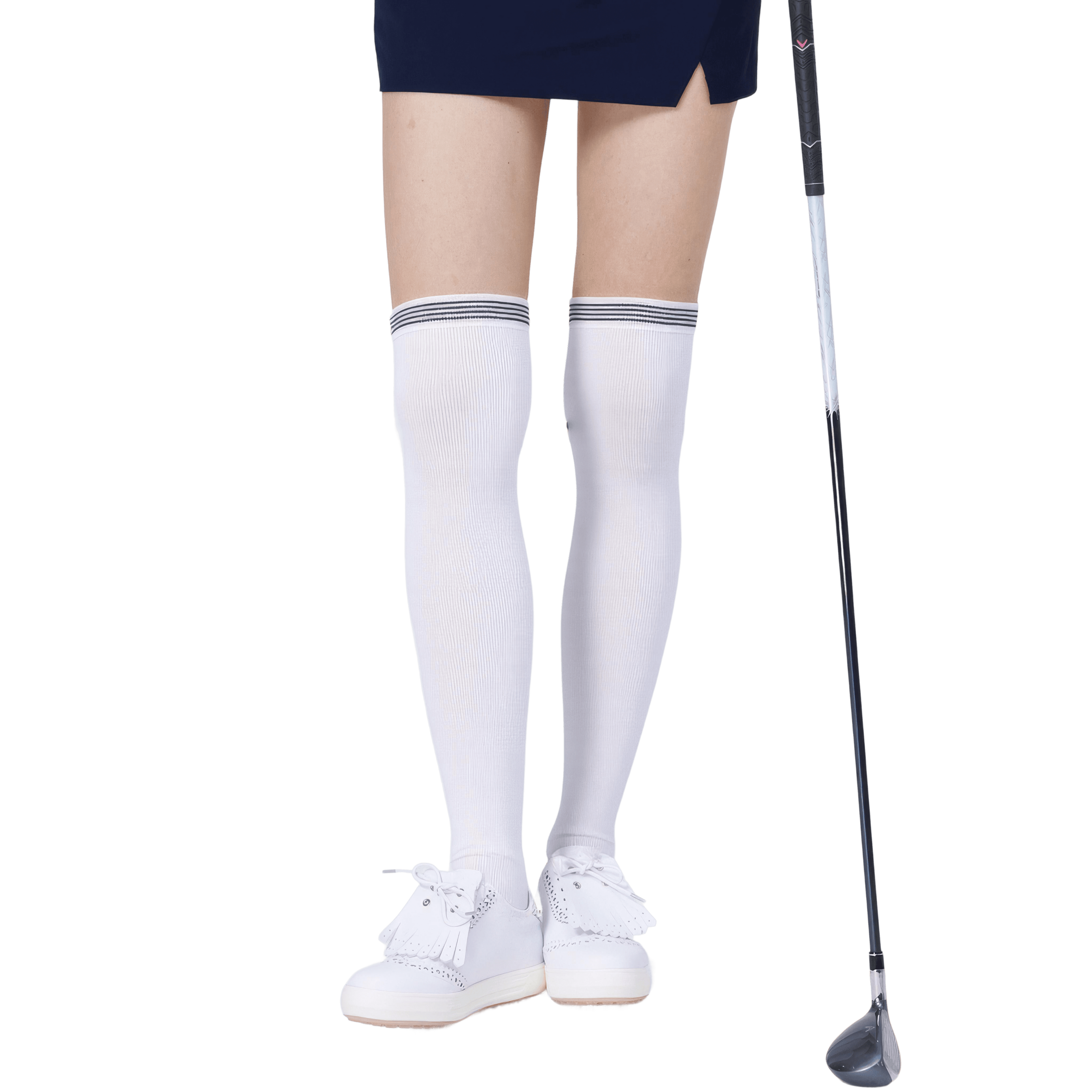 GoPlayer Ladies' Knee Stockings (White)