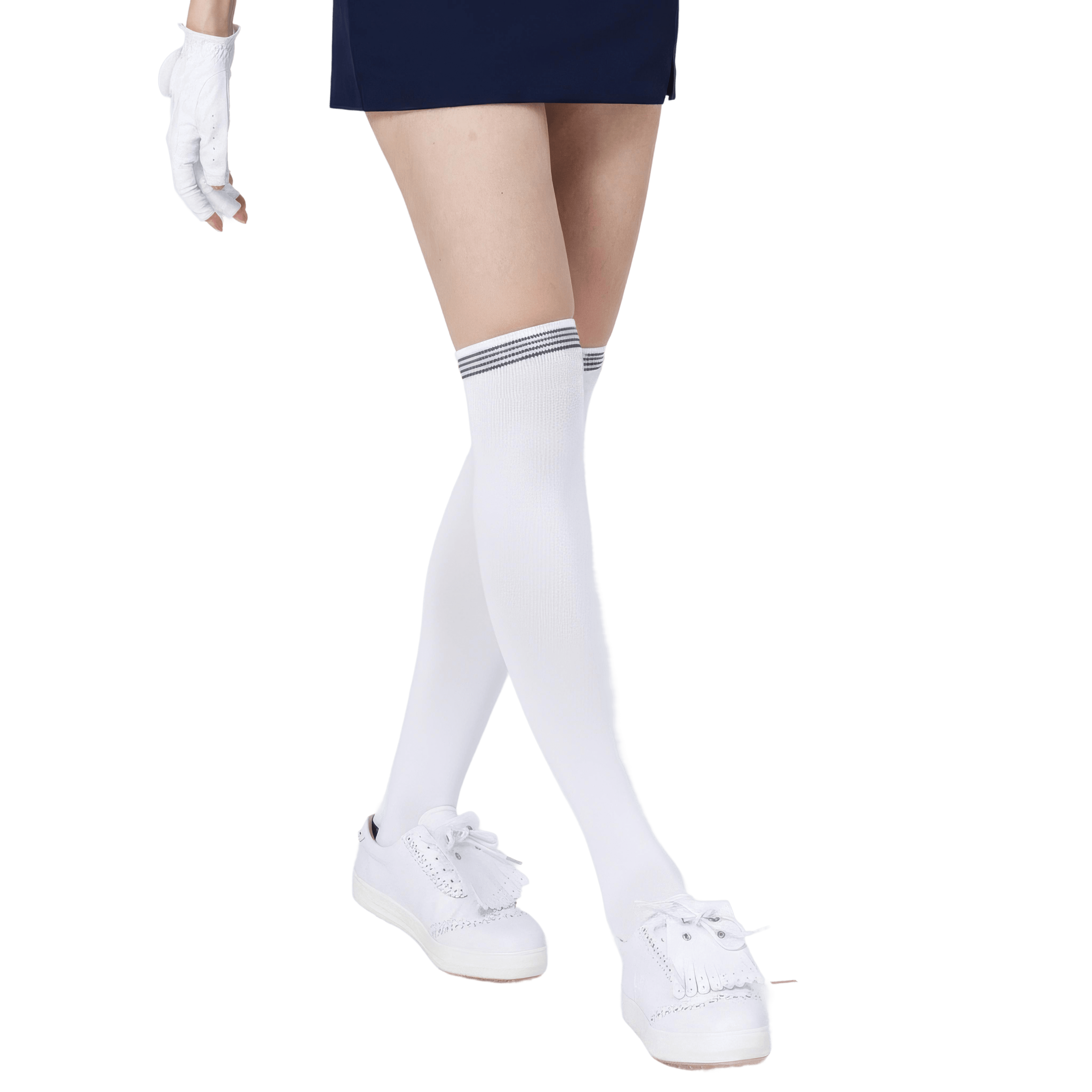 GoPlayer Ladies' Knee Stockings (White)