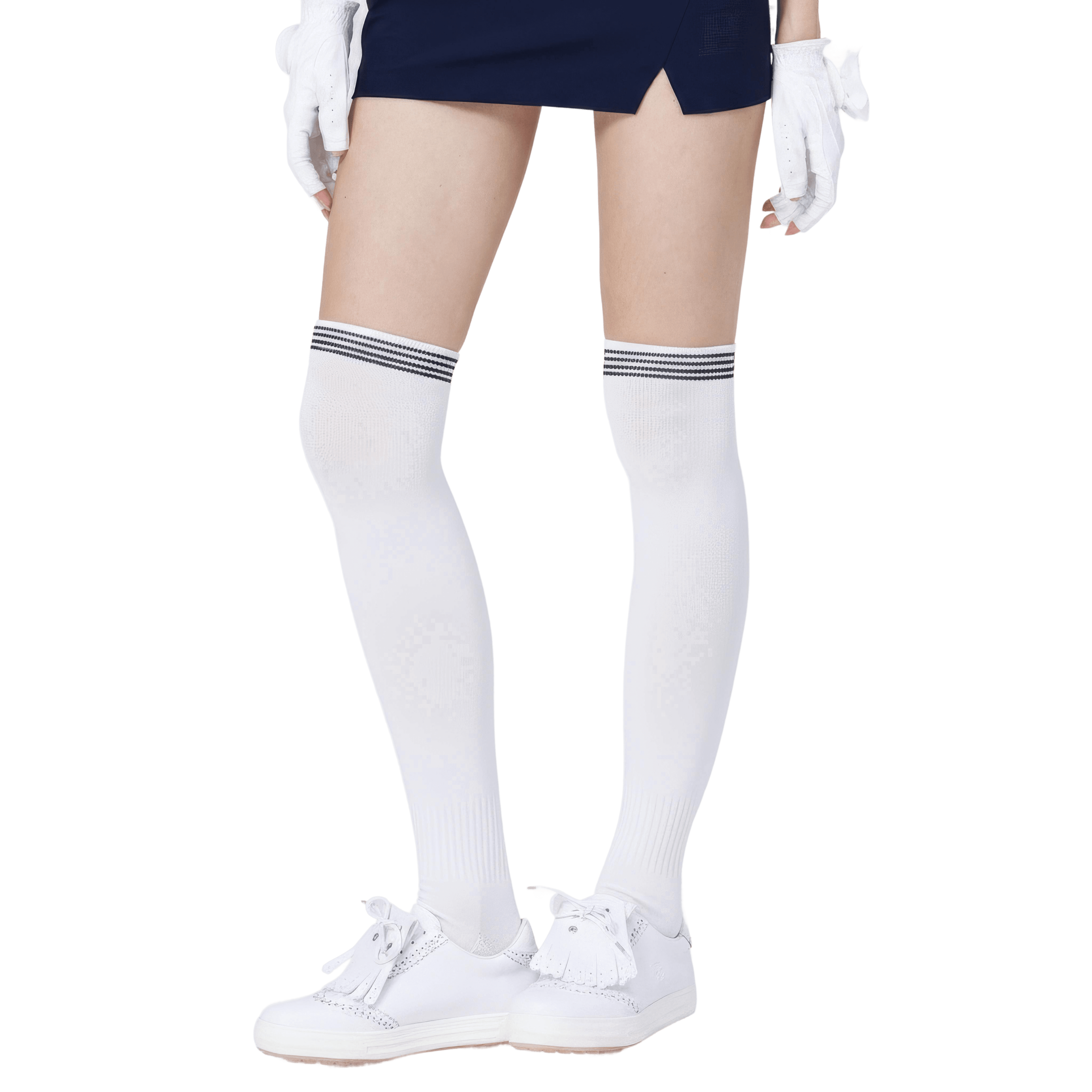 GoPlayer Ladies' Knee Stockings (White)