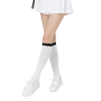 GoPlayer Women's Long Golf Socks (White)