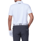 GoPlayer メンズ 伸縮性速乾半袖トップス（英国国旗柄 ホワイト）