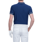 GoPlayer メンズ軽量超弾性半袖トップ (ダークブルー)